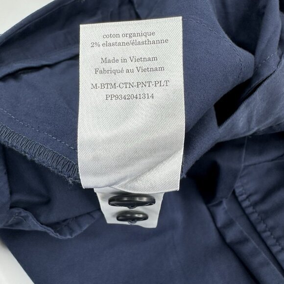 Everlane Uniform Men Navy The Cotton Pleated‎ Minimalist Career Pant W33-35/L30 - Picture 8 of 14